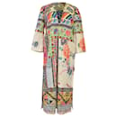 Etro Patchwork Print Tunic Dress in Multicolor Cotton