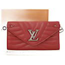 New Wave LV Logo Long Wallet in Great Condition - Autre Marque