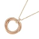 Colar Trinity Cartier em ouro rosa 18K