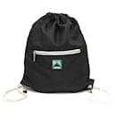 Prada 2VZ030 Black Nylon and Leather Backpack