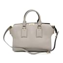 Burberry Medium Clifton Insignia Lederhandtasche