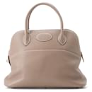 Hermes Bolide 31 Handbag in Etoupe Gray - Hermès