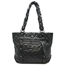 Chanel Bubble Quilted Leather Tote Bag