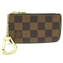 Estojo para moedas Damier Ebene Louis Vuitton