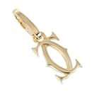 Colgante Charm 2C Cartier en oro amarillo de 18 quilates