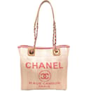 Bolsa Tote Chanel Seal Deauville PM para mulheres