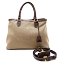 Prada Jacquard 2Way Women's Handbag