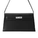 Hermes Kelly Elan Black Clutch Bag - Hermès