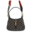 Gucci Jackie 1961 GG Denim Shoulder Bag