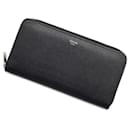 Celine Black Leather Long Wallet - Céline