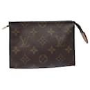 LOUIS VUITTON Monogram Poche Toilette 15 Pouch M47546 LV Auth 80429 - Louis Vuitton