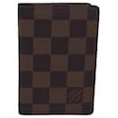 LOUIS VUITTON Organizador Damier Ebene Dupoch Tarjetero N61721 LV Auth 80998 - Louis Vuitton