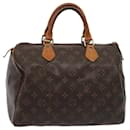 LOUIS VUITTON Monogram Speedy 30 Hand Bag M41526 LV Auth 80452 - Louis Vuitton