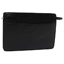 LOUIS VUITTON Epi Pochette Herren Clutch Tasche Schwarz M52522 LV Auth bs15564 - Louis Vuitton