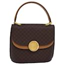 Sac à main en toile Macadam CELINE en cuir PVC marron Auth 81366 - Céline