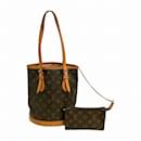 Louis Vuitton Monogram Petit Bucket Bag