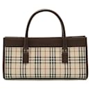 Burberry Nova Check Pattern Handbag