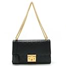 Gucci Guccissima Padlock Shoulder Bag