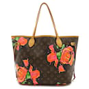 Neverfull MM Monogram Rose Tote Bag von Louis Vuitton