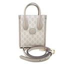 Bolso tote Gucci de lona GG Supreme beige