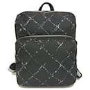 Mochila Chanel Travel Line em nylon preto