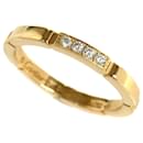 Cartier K18YG Yellow Gold Maillon Panthere Diamond Ring