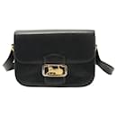 Bolso de hombro de cuero negro Celine - Céline