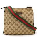 Sac à épaule Gucci GG Canvas Sherry Line Web