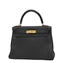 Hermes Kelly 28 Inner Stitching Handbag - Hermès