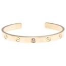 Cartier Love Bracelet Open 1P Pink Sapphire Bangle