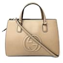 Bolsa Gucci Soho 607721 G entrelaçado