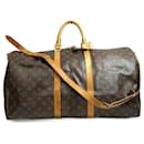 Bolsa Keepall Bandoulière 55 Monograma Louis Vuitton