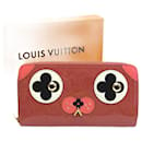 Louis Vuitton Monogram Vernis Dog Motif Zippy Wallet