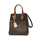 Louis Vuitton Monogram Fold Tote MM 2Way Bag