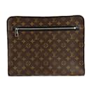 Louis Vuitton Portfolio Monogram Macassar Clutch Bag