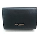 Portafoglio compatto trifold Saint Laurent Paris