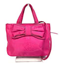 Sac fourre-tout rose Prada 1BA084