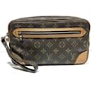 Borsa Clutch Dragonne Marly Monogram Louis Vuitton