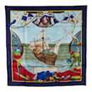 Hermes Carré 90 Christophe Colomb Scarf - Hermès