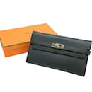 Hermes Kelly Long Wallet in Epsom Leather - Hermès