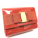 Salvatore Ferragamo Vala Ribbon Flap Pouch