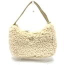 Prada 1NE515 Beige Fur Handbag