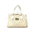 Bolso tote beige Louis Vuitton