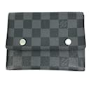 Portefeuille plié Damier Graphite N63083 de Louis Vuitton