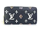 Portefeuille long Monogram Animal Wild at Heart Noir de Louis Vuitton