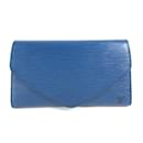 Louis Vuitton Epi Clutch Tasche in Toledo Blau