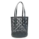 Bolso de Hombro de Encaje Monogram Louis Vuitton Negro