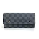 Louis Vuitton N63084 Damier Graphite Long Wallet