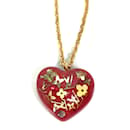 Louis Vuitton M66087 LV Logo Heart Necklace