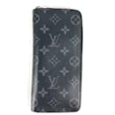 Louis Vuitton Monogram Eclipse Zip Around Long Wallet